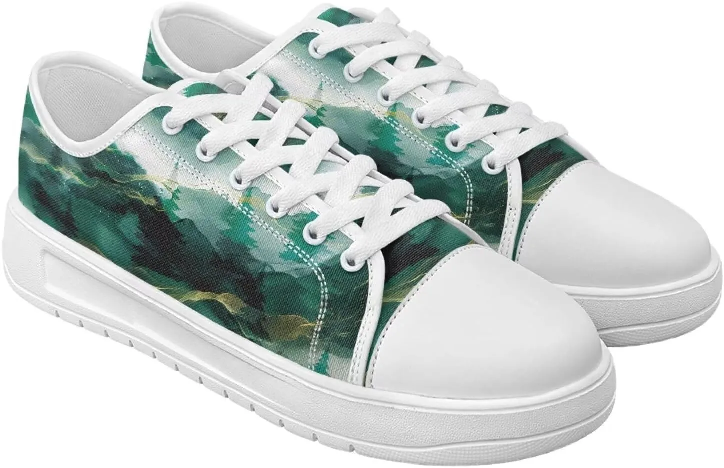 Low Tops Canvas Shoes for Women Girl Classic Lace Up Fashion Sneaker Street Casual Canvas Shoes No Laces 5.5-13.5