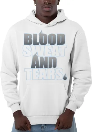 Men's Graphic Hoodie Printed Jordan 6 Cool Gray Colors, Pullover To Match Jordans