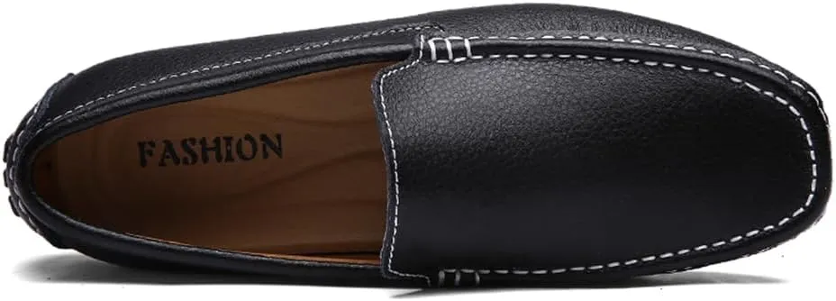 Men's Penny Loafers Moccasin Driving Shoes Slip On Flats Boat Shoes
