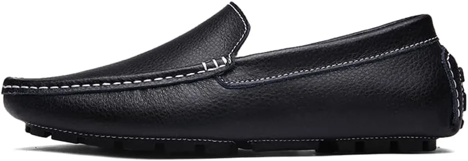Men's Penny Loafers Moccasin Driving Shoes Slip On Flats Boat Shoes