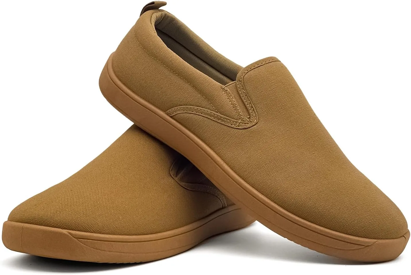 Mens Slip-on Shoes Loafers Casual Walking Shoes Hands Free Canvas Fashion Sneakers