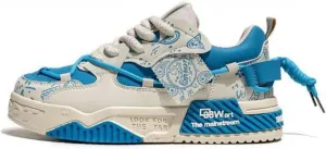 Men's Trendy Stylish Sneakers - Comfortable and Durable for Street Style and Skateboarding - Fashion Trendy Design