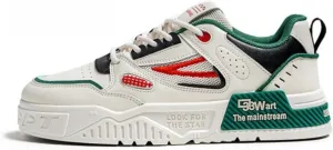 Men's Trendy Stylish Sneakers - Comfortable and Durable for Street Style and Skateboarding - Fashion Trendy Design