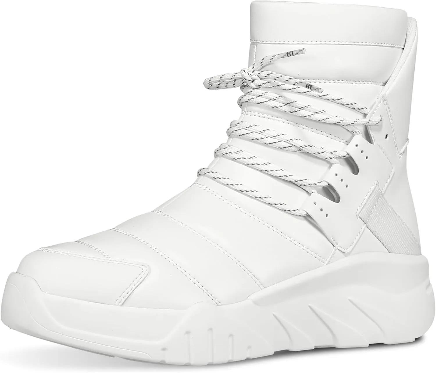 Men's Women's Waterproof Fashion Boots Winter Warm High Top Shoes Anti-Slip Ankle Booties