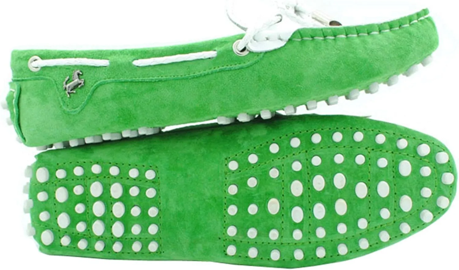 Minishion Womens Boat Shoes Two-Tone Casual Loafers YB9606