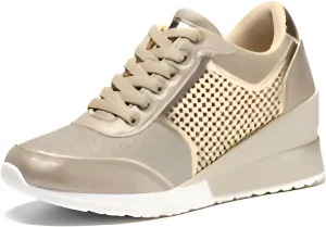 Mokcoliy]Stylish 【Gray Low Sneakers】 for Women - Comfortable Round Toe Mesh Slip-Ons, Perfect for Casual Outings and Daily Wear
