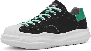 Niepce Inc Streetwear Fashion Low Top Sneakers for Men