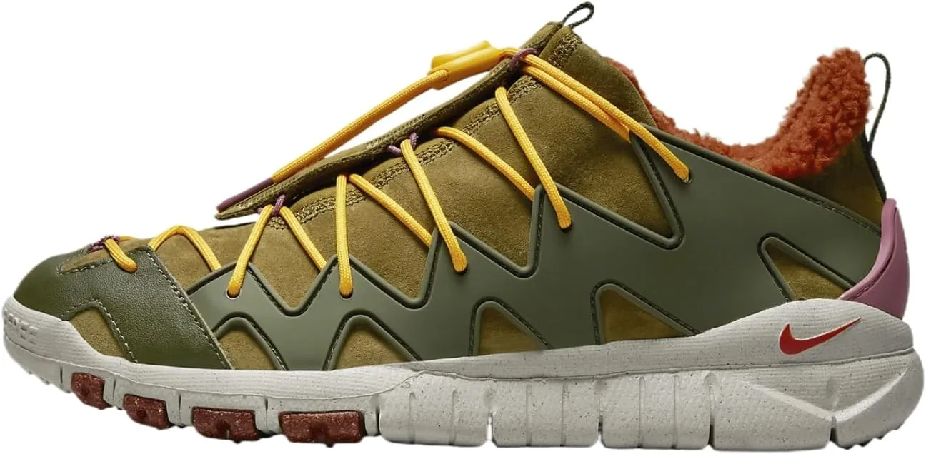 Nike Free Crater Trail Boot N7 Men's Shoes (DX5946-300, Olive Flak/Cargo Khaki/Light Orewood Brown/Habaner) Size 9.5