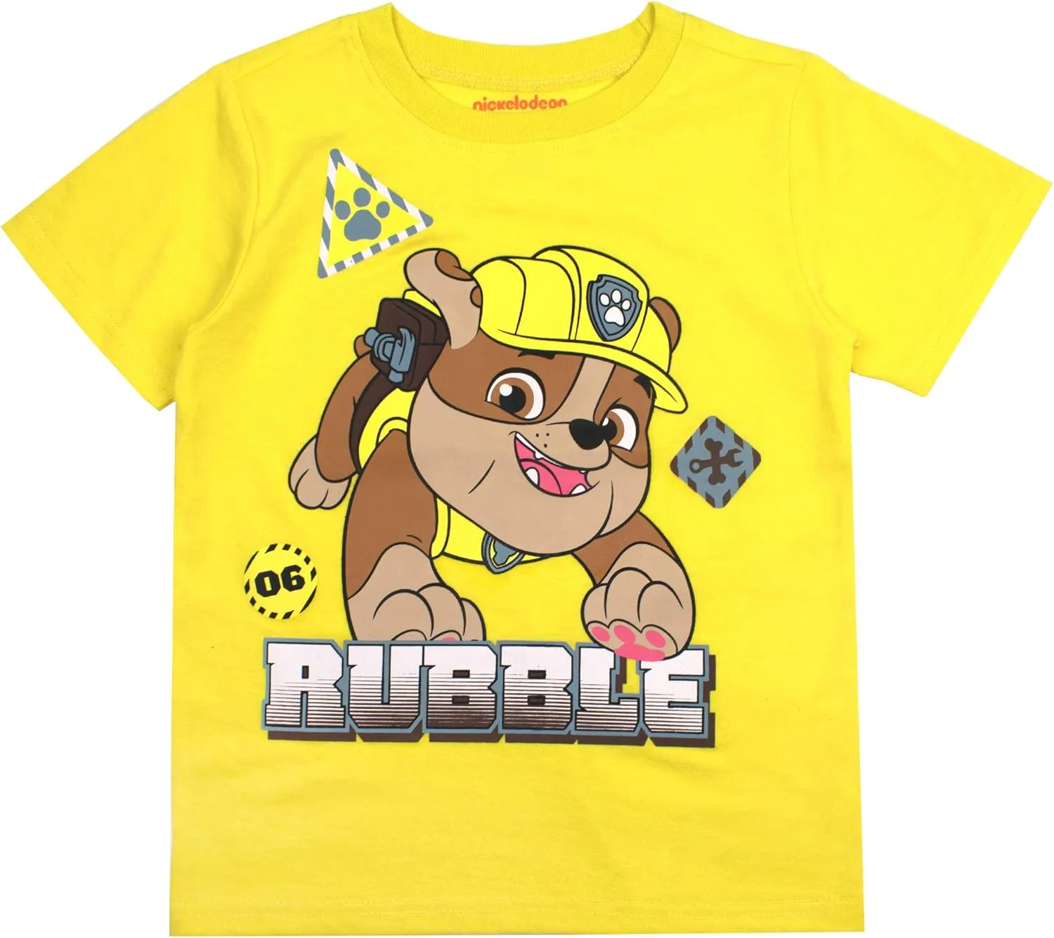 Paw Patrol Nickelodeon Boys 3 Pack Short Sleeve T-Shirt for Toddler and Big Kids