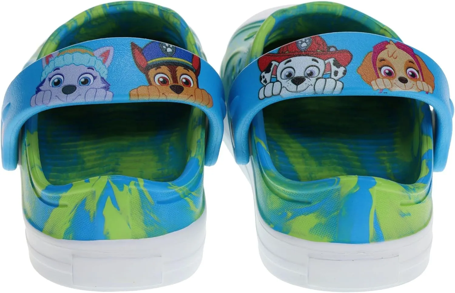 Paw Patrol Toddler Molded Clog with Backstrap, Toddler Size 7 to Kids Size 12