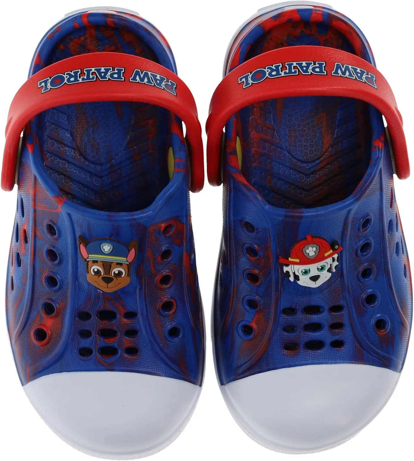 Paw Patrol Toddler Molded Clog with Backstrap, Toddler Size 7 to Kids Size 12