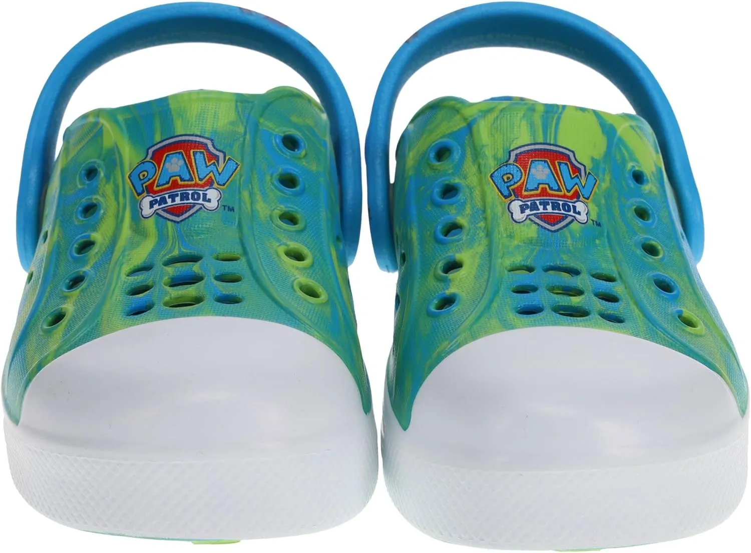 Paw Patrol Toddler Molded Clog with Backstrap, Toddler Size 7 to Kids Size 12