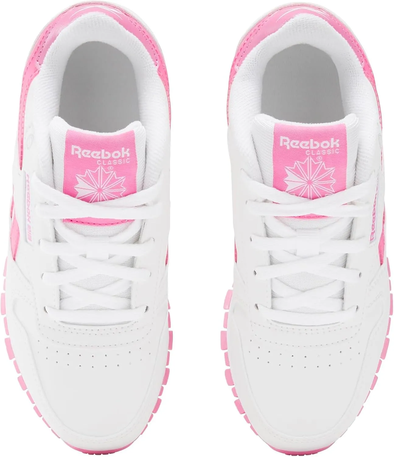 Reebok Women's Kid's Court Advance Elastic & Top Strap Sneaker