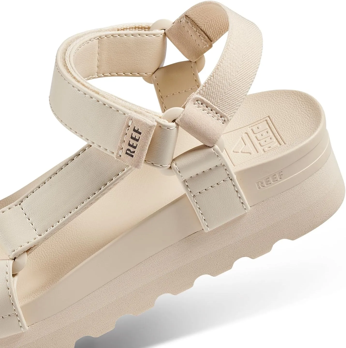REEF Cushion Rem Hi Women's Platform Sandal, Adjustable Strap, Arch Support and Heel Cupping
