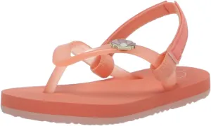 REEF Toddler/Little Kid Charming Flip Flop, Super Lightweight and Soft Footbed, Thin Strap Beach Sandal with Backstrap