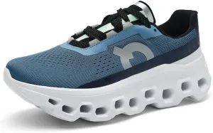 Running Shoes for Men Wide Toe 2024 Trendy Casual Jogging Sneaker Men's Impact-Absorbing Road Running Trainers Comfortable Lightweight Breathable Mesh Walking Tennis Athletic Shoes