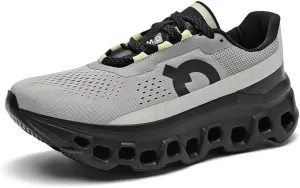 Running Shoes for Men Wide Toe 2024 Trendy Casual Jogging Sneaker Men's Impact-Absorbing Road Running Trainers Comfortable Lightweight Breathable Mesh Walking Tennis Athletic Shoes