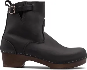 Sandgrens Handmade Swedish Wood Clogs for Women, Low Heel Boots | New York Low