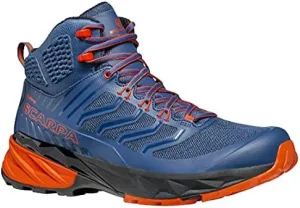SCARPA Rush Mid GTX, Men's Trail Running Shoes Blue Size: 8 UK