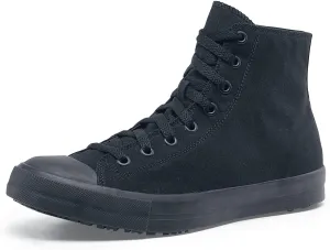 Shoes for Crews Pembroke, Men's, Women's, Unisex, Slip Resistant, High Top Work Sneakers, Leather or Canvas Size 4