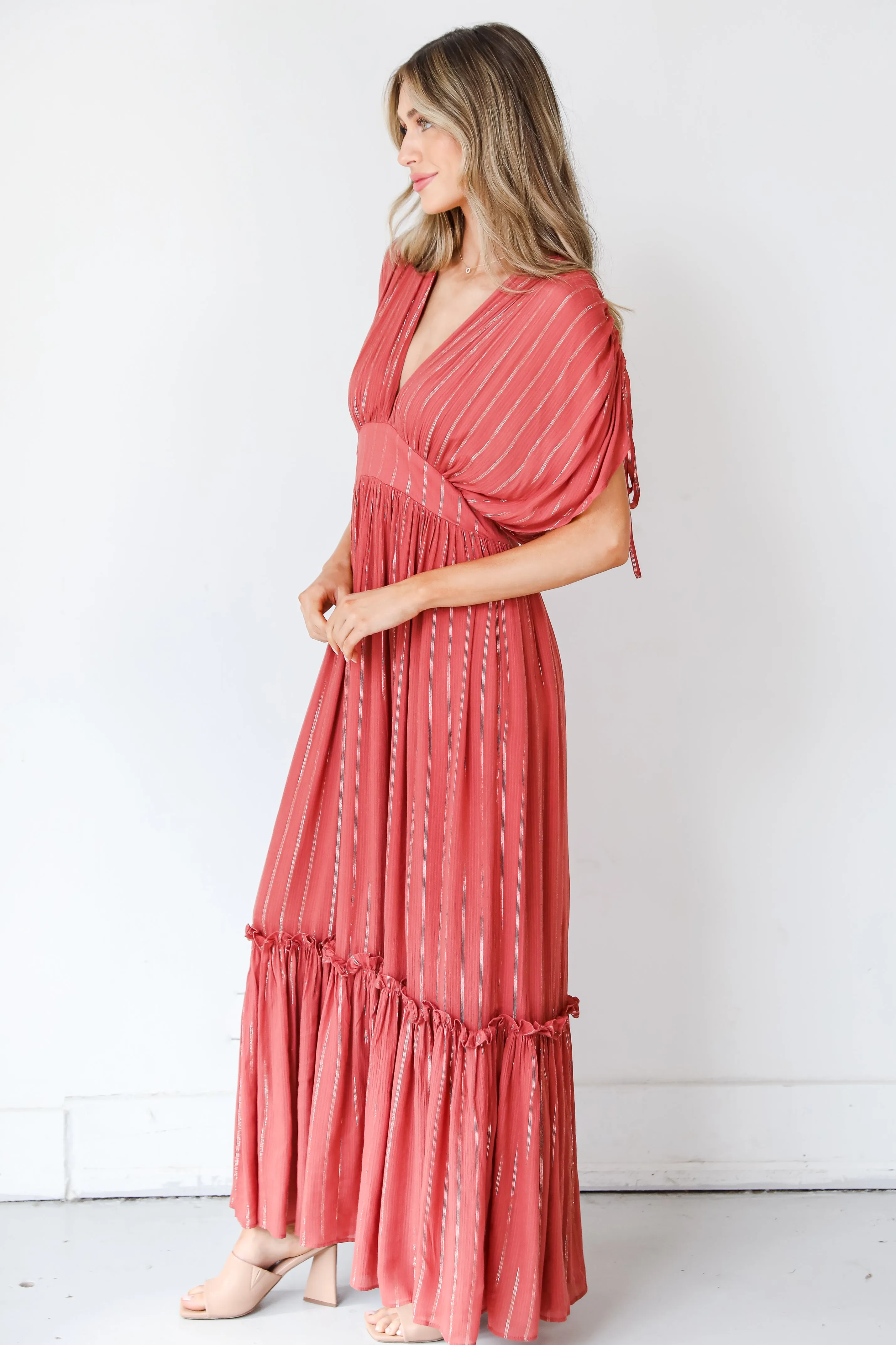 Simply Glowing Maxi Dress