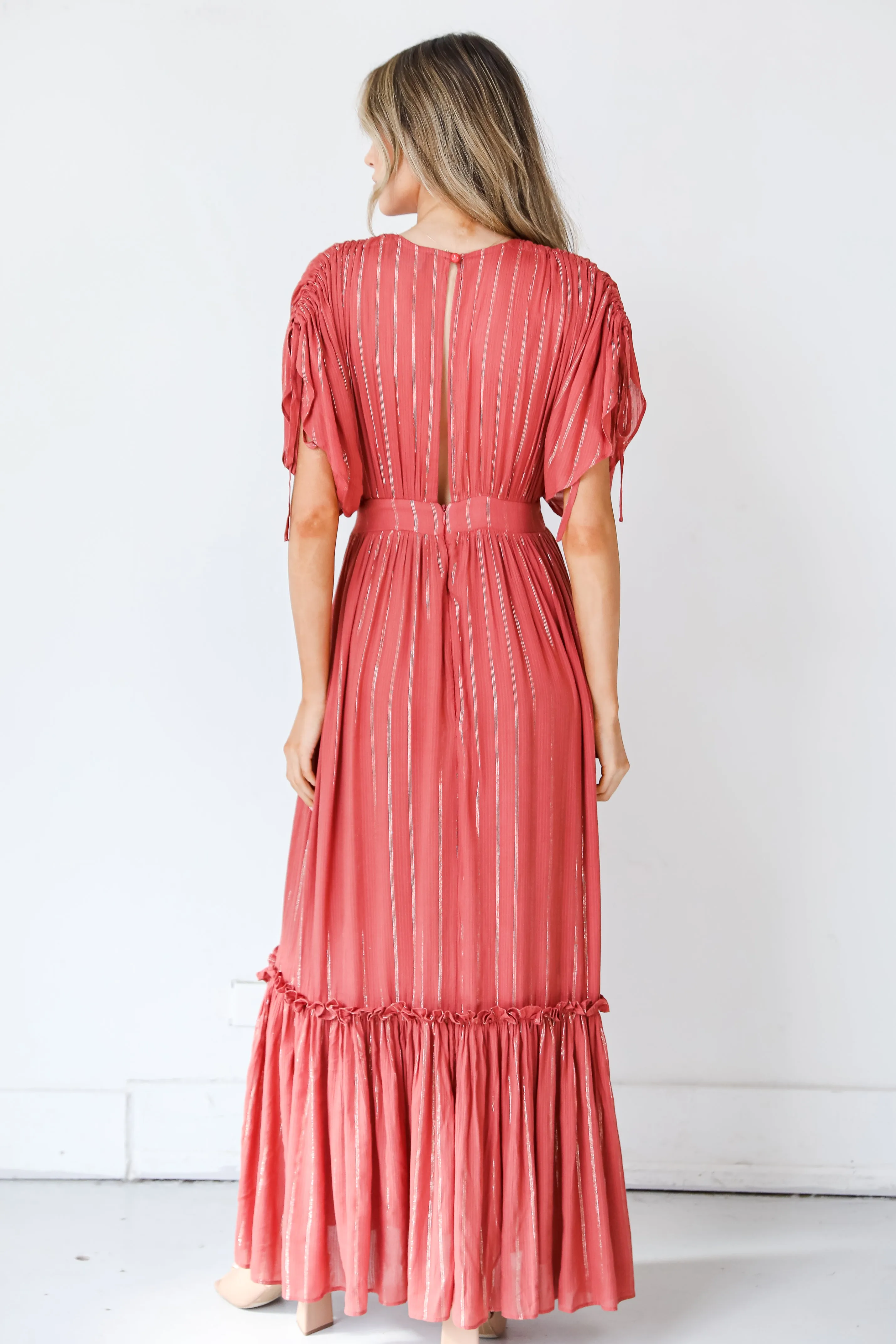 Simply Glowing Maxi Dress