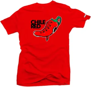 SNELOS Shirt to Match Jordan 9 Chile Red Match Sneaker Tee