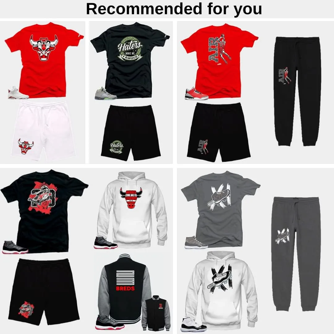 SNELOS Shirt to Match Jordan 9 Chile Red Match Sneaker Tee