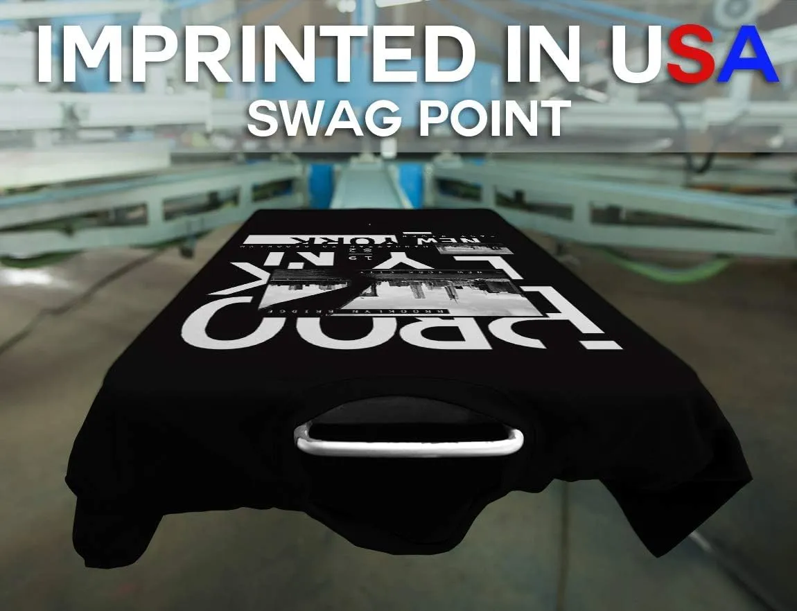 Swag Point Men’s Graphic T Shirts – 100% Cotton Short Sleeve Urban Casual Tops Streetwear Hip Hop Hipster Tee