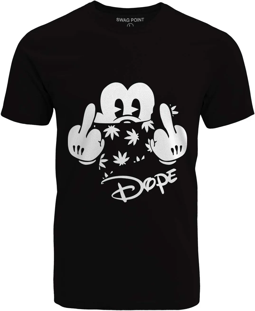Swag Point Men’s Graphic T Shirts – 100% Cotton Short Sleeve Urban Casual Tops Streetwear Hip Hop Hipster Tee