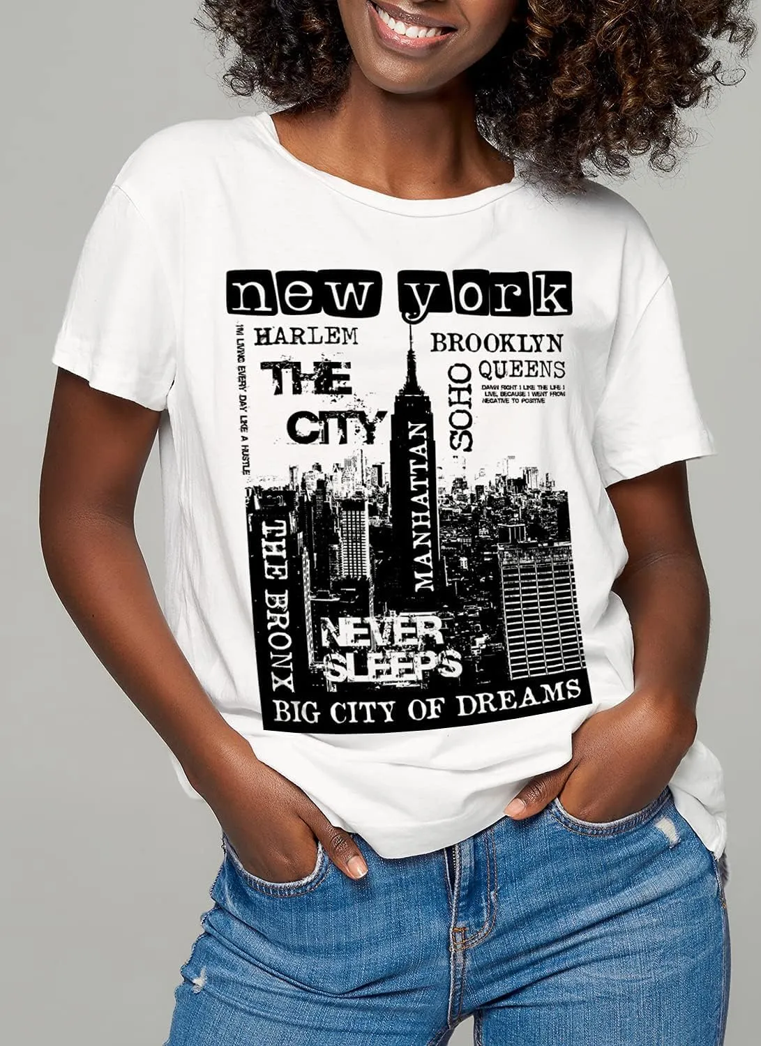 Swag Point Men’s Graphic T Shirts – 100% Cotton Short Sleeve Urban Casual Tops Streetwear Hip Hop Hipster Tee