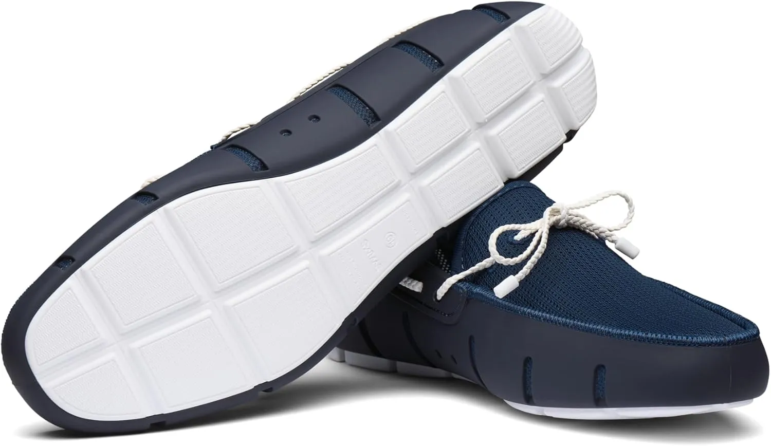 SWIMS Mens Loafers, Braided Lace Casual Slip-Ons Shoes, Fashion Shoe for Beach
