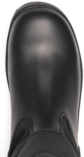 Thorogood Thoro-Flex Black Slip-On Waterproof Work Boots for Men and Women - Made from Full-Grain Leather with Composite Toe and Slip-, Oil-, and Puncture-Resistant Outsole
