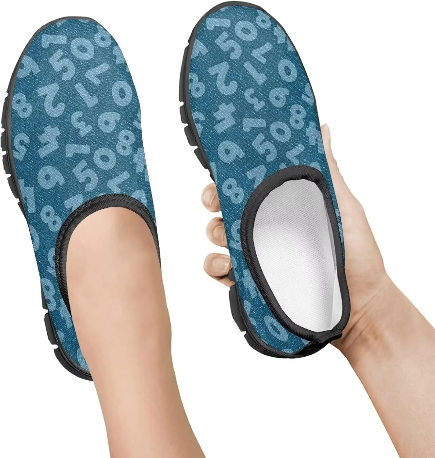 TODIYADDU Kids Running Shoes Slip On Tennis Shoes Boys Girls Lightweight Mesh Trendy Sports Sneakers