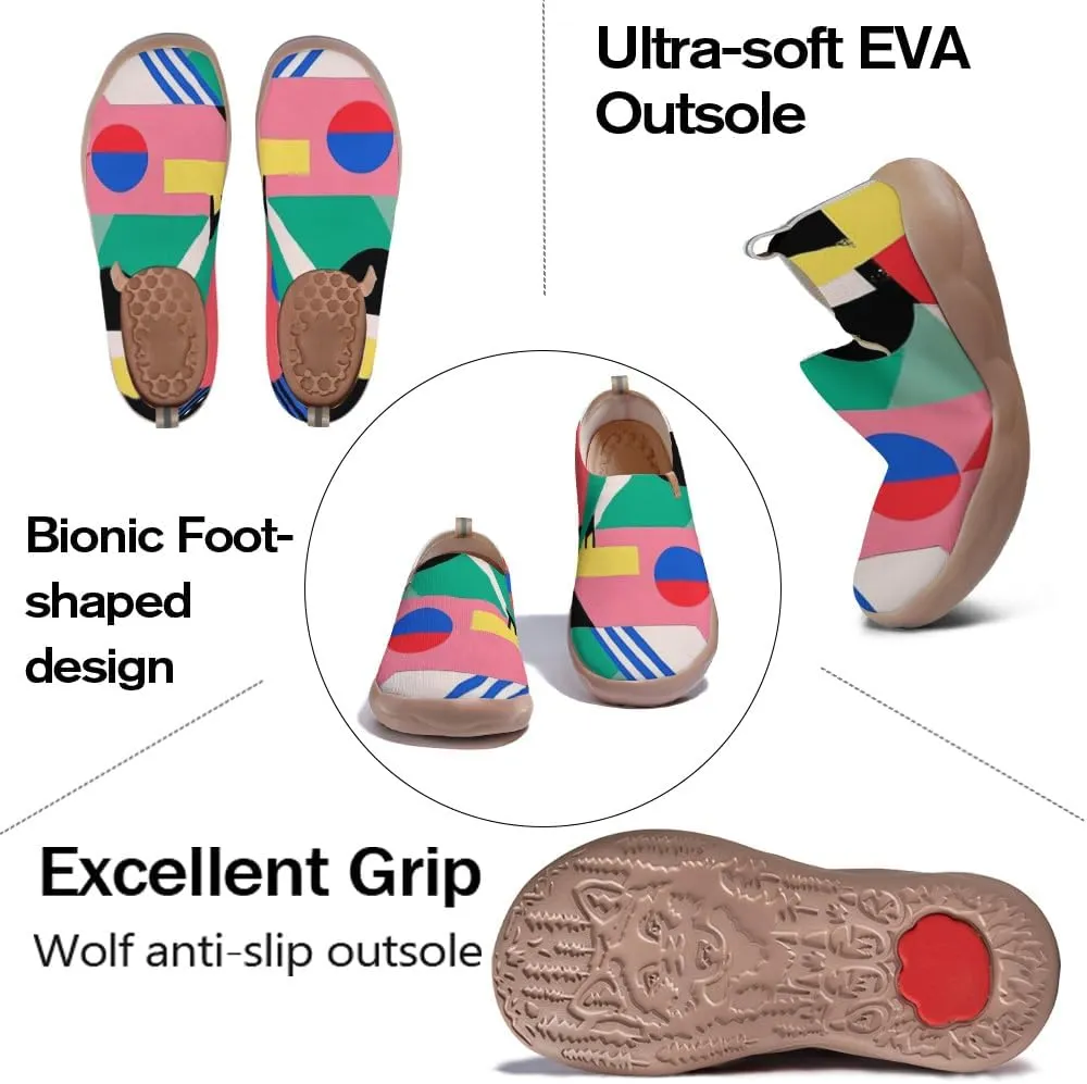 Tourist Shoes, Casual and Comfortable Casual Shoes, Lightweight, Comfortable and Fashionable Women's Art Loafers