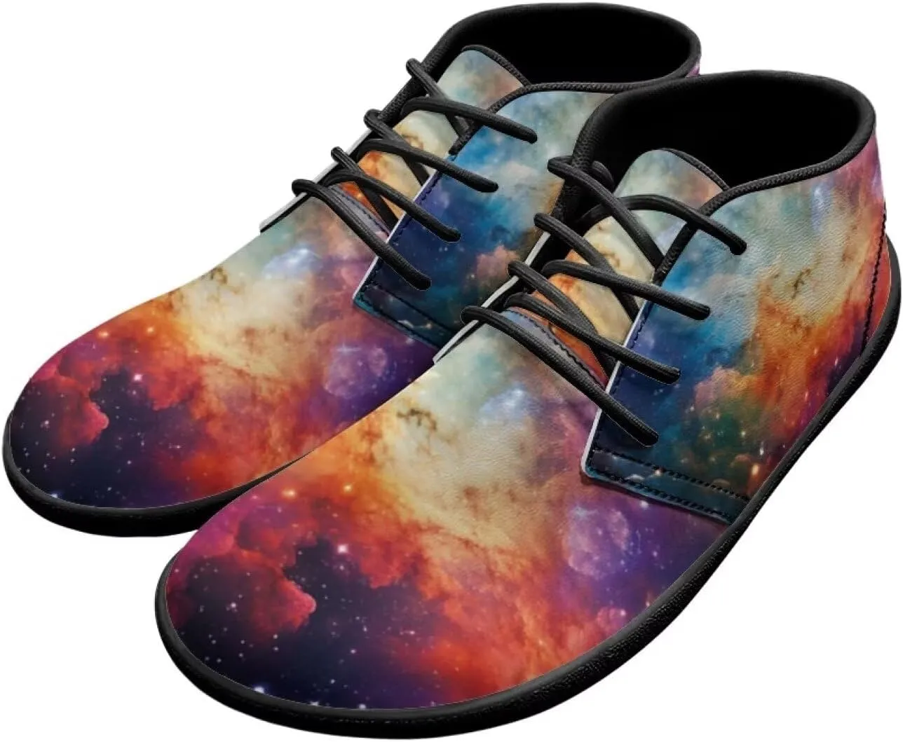 Trendy Womens Barefoot Shoes Leather Shoes for Women Low Top Sneakers