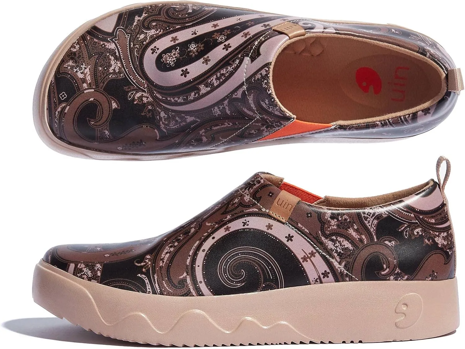 UIN Men's Fashion Sneakers Walking Art Travel Shoes Toledo Ⅸ