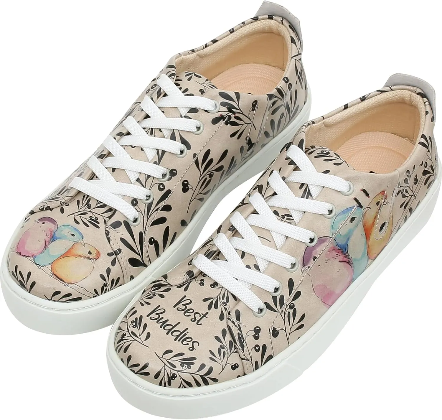 Vegan Leather Sneakers for Women - Handmade and Unique Fashion Sneakers for Women