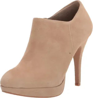 Vince Camuto Women's Footwear Women's Elvin Platform Bootie Ankle Boot, Tortilla, 8.5