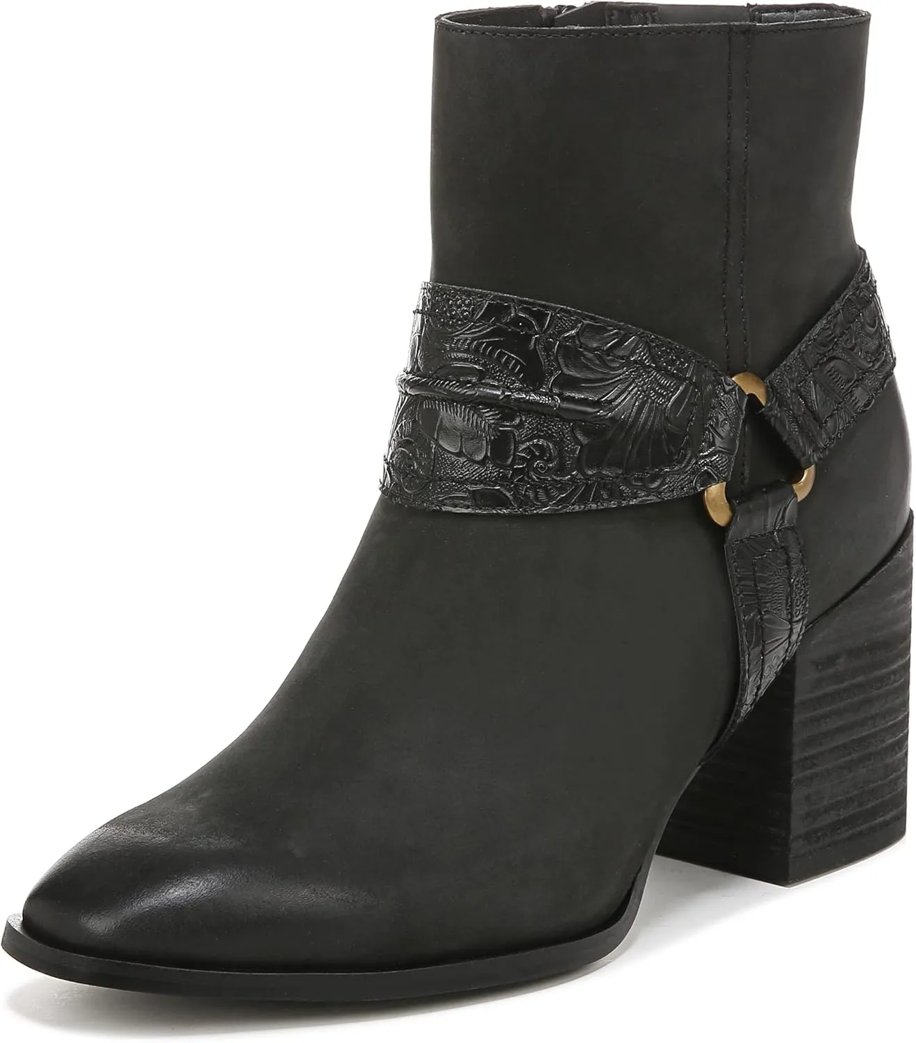Vionic Women's Vienna Carnelia Above Ankle Boot- Supportive Water Repellent Ankle Boots That Include Three-Zone Comfort with Orthotic Insole Arch Support, Medium Fit Sizes 5-11