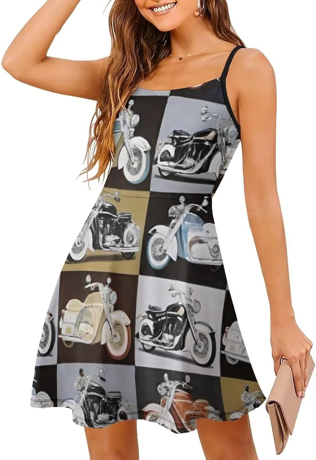 Women Girls Summer 2025 Loose Flowy Swing Shift Dresses for Party Holiday