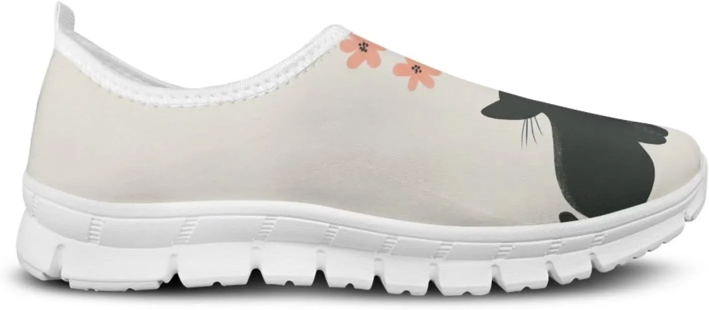 Women Slip On Sneakers Trendy Casual Shoes Womens Non Slip Walking Shoes