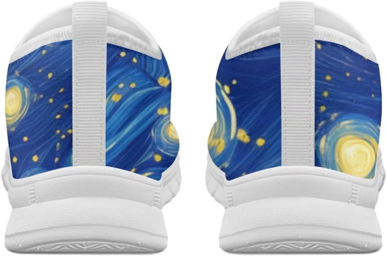 Women Slip On Sneakers Trendy Casual Shoes Womens Non Slip Walking Shoes