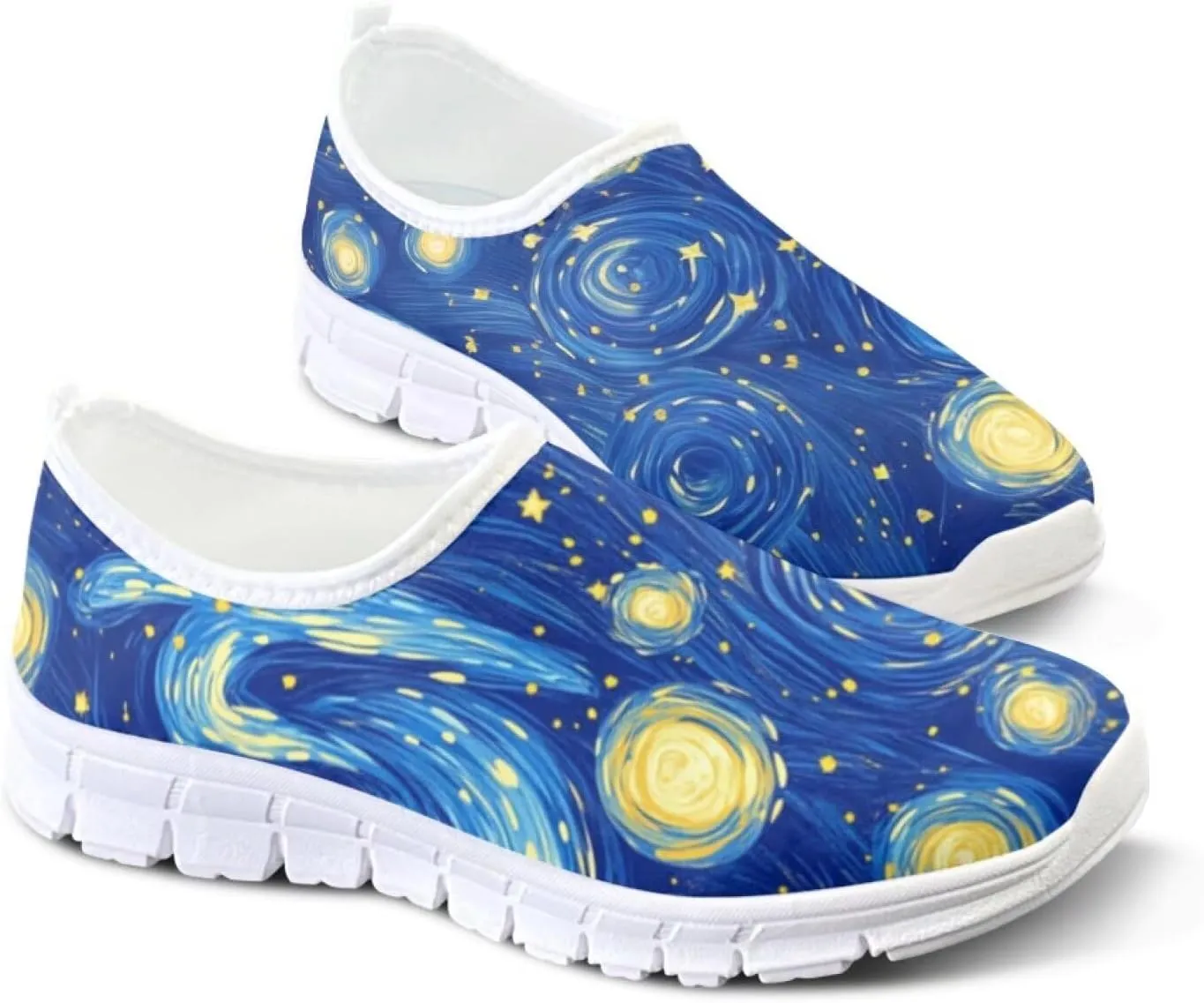 Women Slip On Sneakers Trendy Casual Shoes Womens Non Slip Walking Shoes