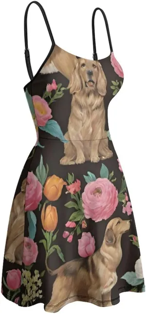 Women's 2025 Summer Loose Flowy Swing Shift Dresses for Vacation Party