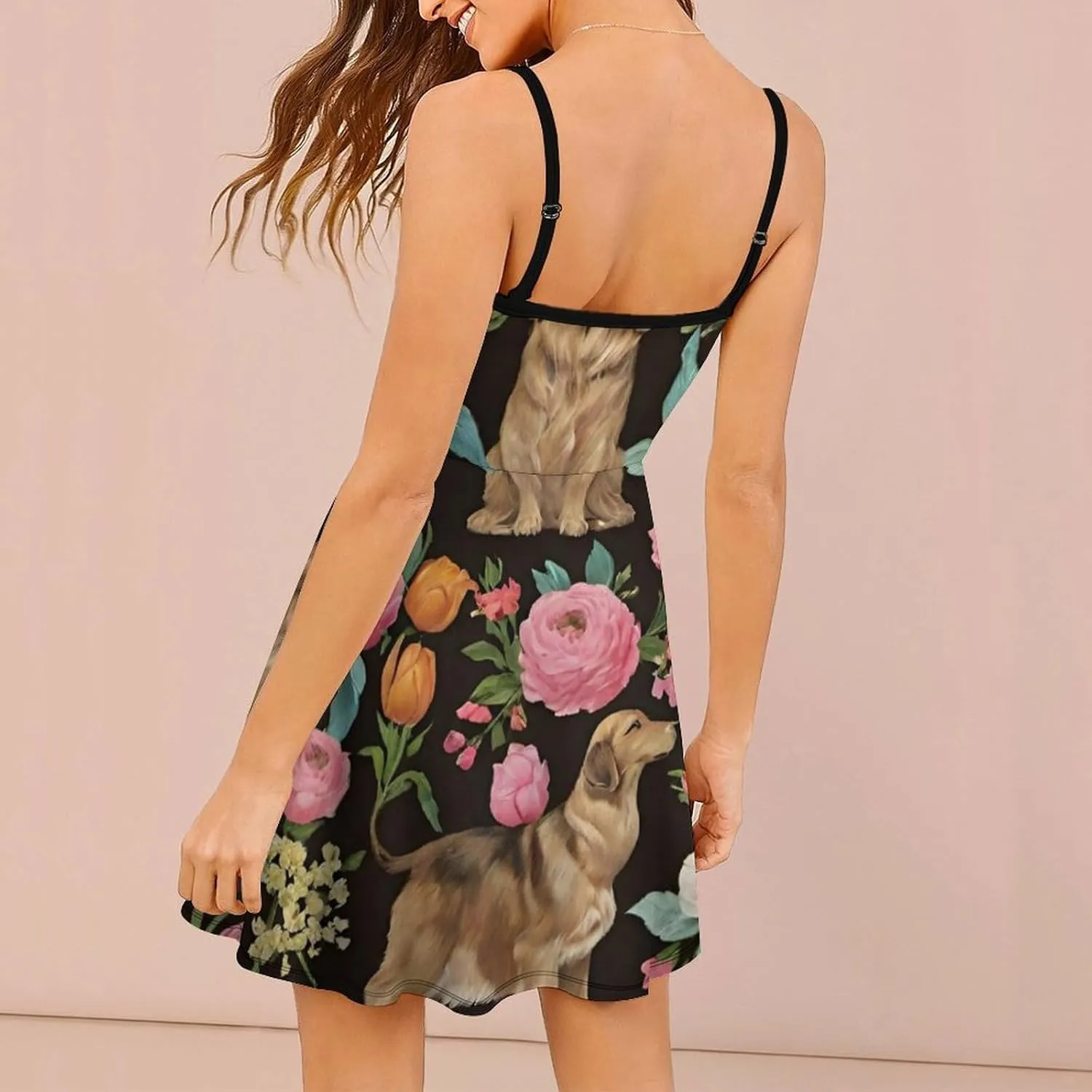 Women's 2025 Summer Loose Flowy Swing Shift Dresses for Vacation Party