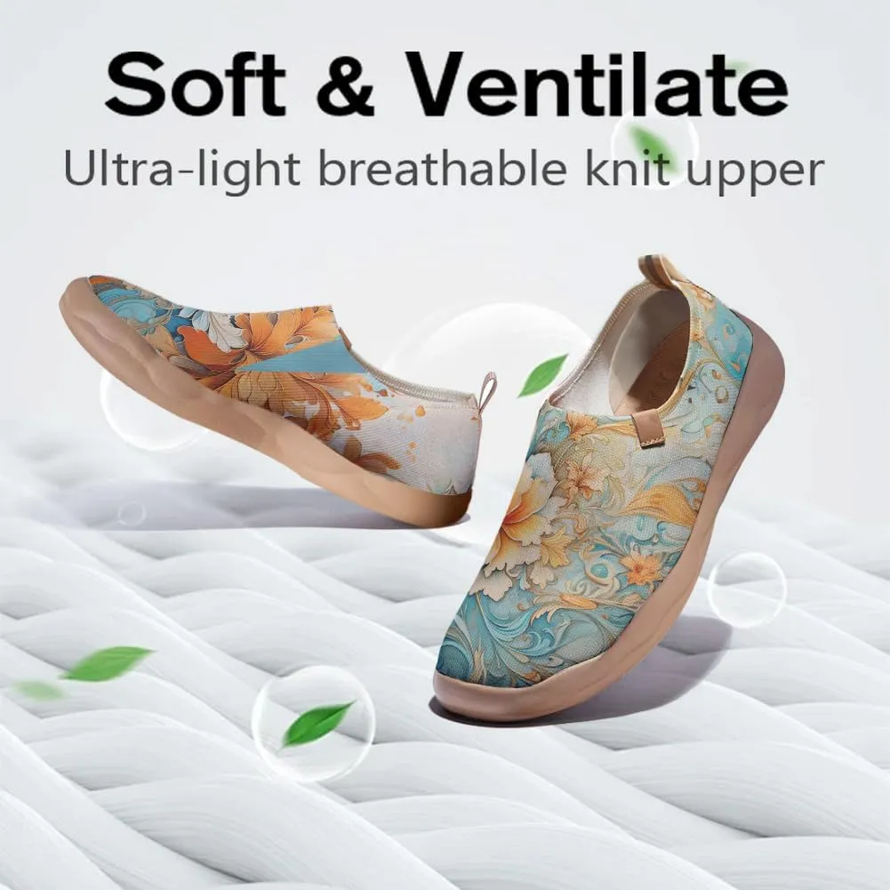 Women's Art Travel Shoes Slip-on Loafers Comfortable, Light and Fashionable Sneakers