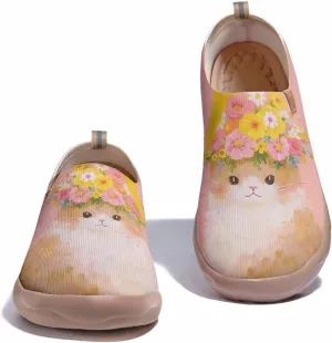 Women's Art Travel Shoes Slip-on Loafers Comfortable, Light and Fashionable Sneakers