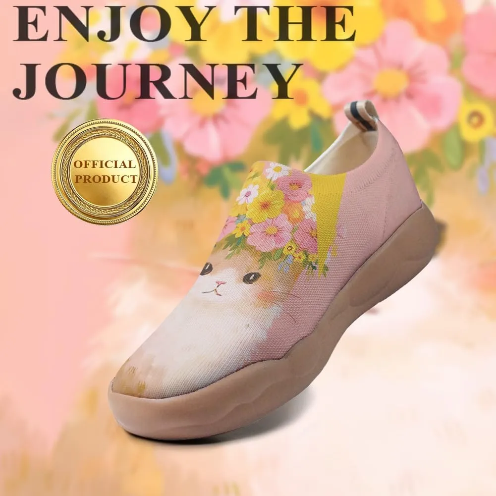 Women's Art Travel Shoes Slip-on Loafers Comfortable, Light and Fashionable Sneakers