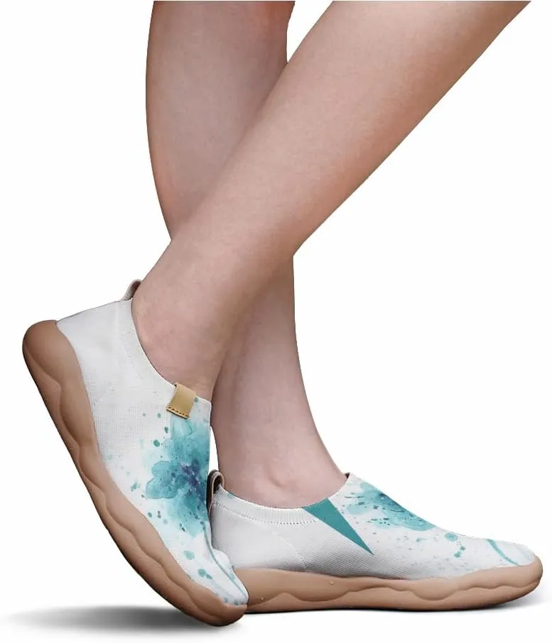 Women's Art Travel Shoes Slip-on Loafers Comfortable, Light and Fashionable Sneakers